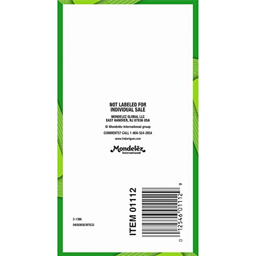 Trident Watermelon Twist Sugar Gum Watermelon Twist 14 Ct Pack Of 12