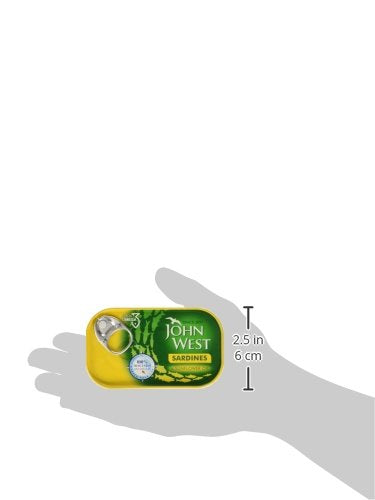 John West Sardines in Sunflower Oil, 120g