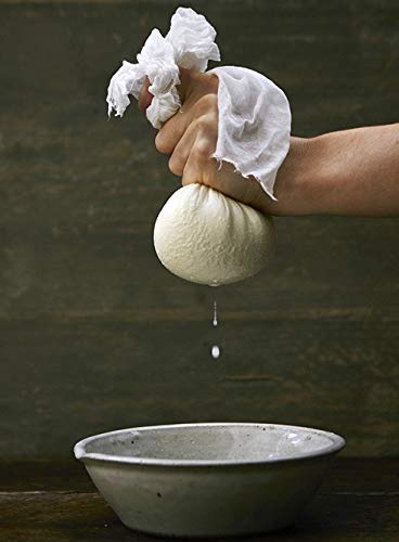 Food Library The Magic of Nature Unbleached Cotton Cheese Cloth, (1x1 m)