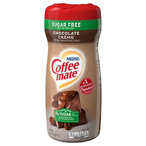 Nestle Sugar Free Chocolate Crème Coffee Mate Bottle, 289 g