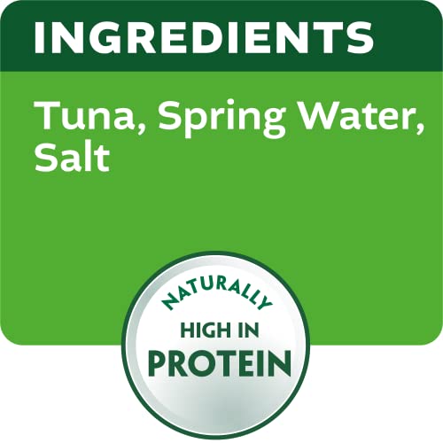 John West Tuna Chunks in Spring Water, 145g (Pack of 4)