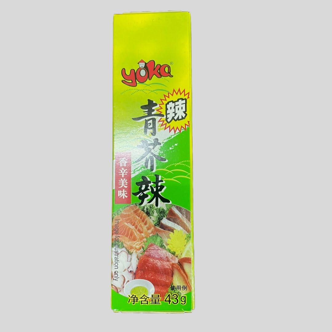 Food Library The Magic Of Nature Authentic Wasabi Paste - Fresh,Spicy,Perfect For Sushi & Sashimi (43gm) (Pack Of 1)