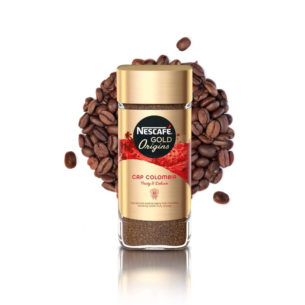 Nescafe Cap Colombia Instant Coffee Granule Jar, 100 Gram