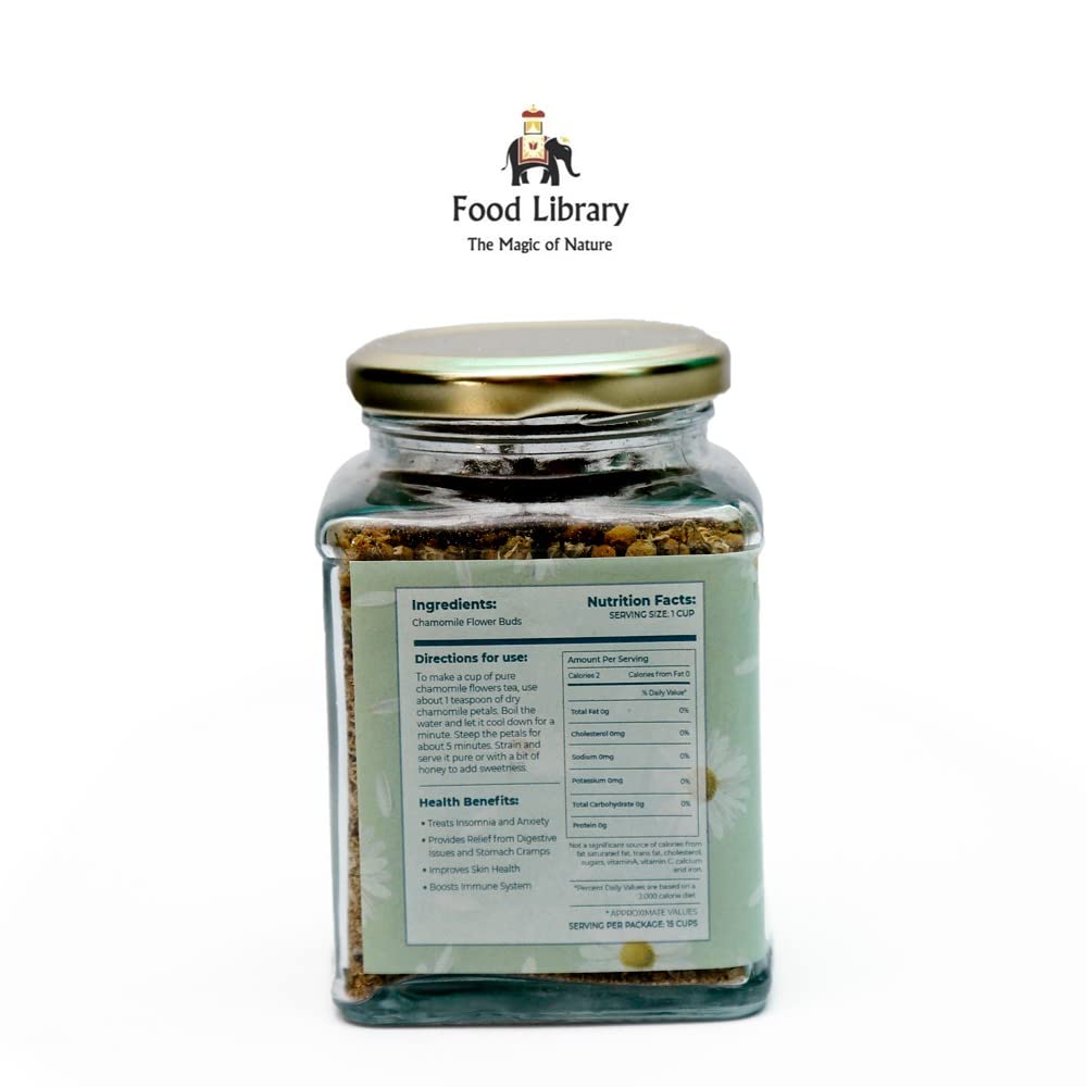 Food library The Magic of Nature Pure Chamomile Flower Tea, 30g