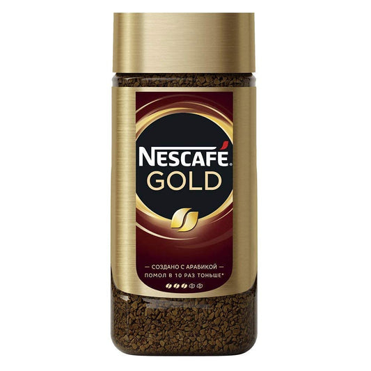 Nescafe Gold Coffee, 2 X 190 Gram - Granule, Glass Bottle