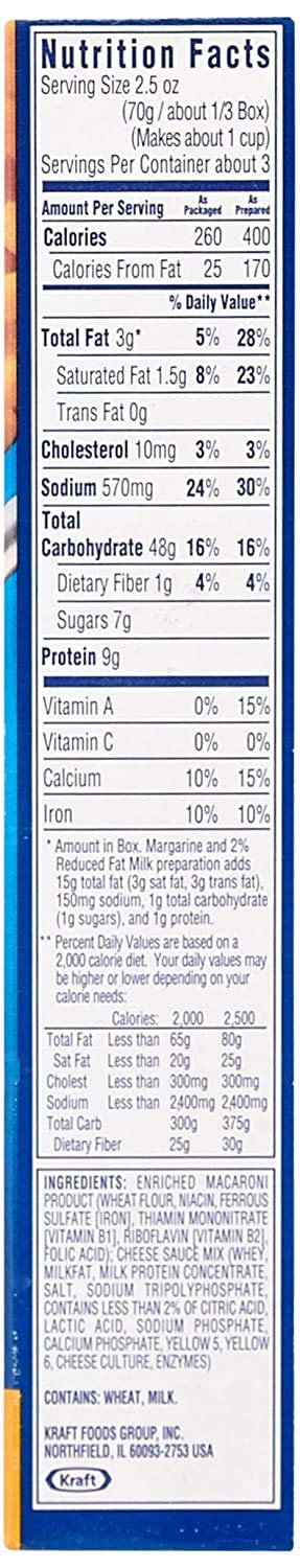 Kraft Macroni and Cheese The Cheesiest,206g (Pack of 2)