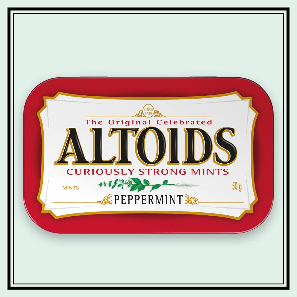 Altoids Curiously Strong Mints Peppermint Pouch, 50 G - Pounds