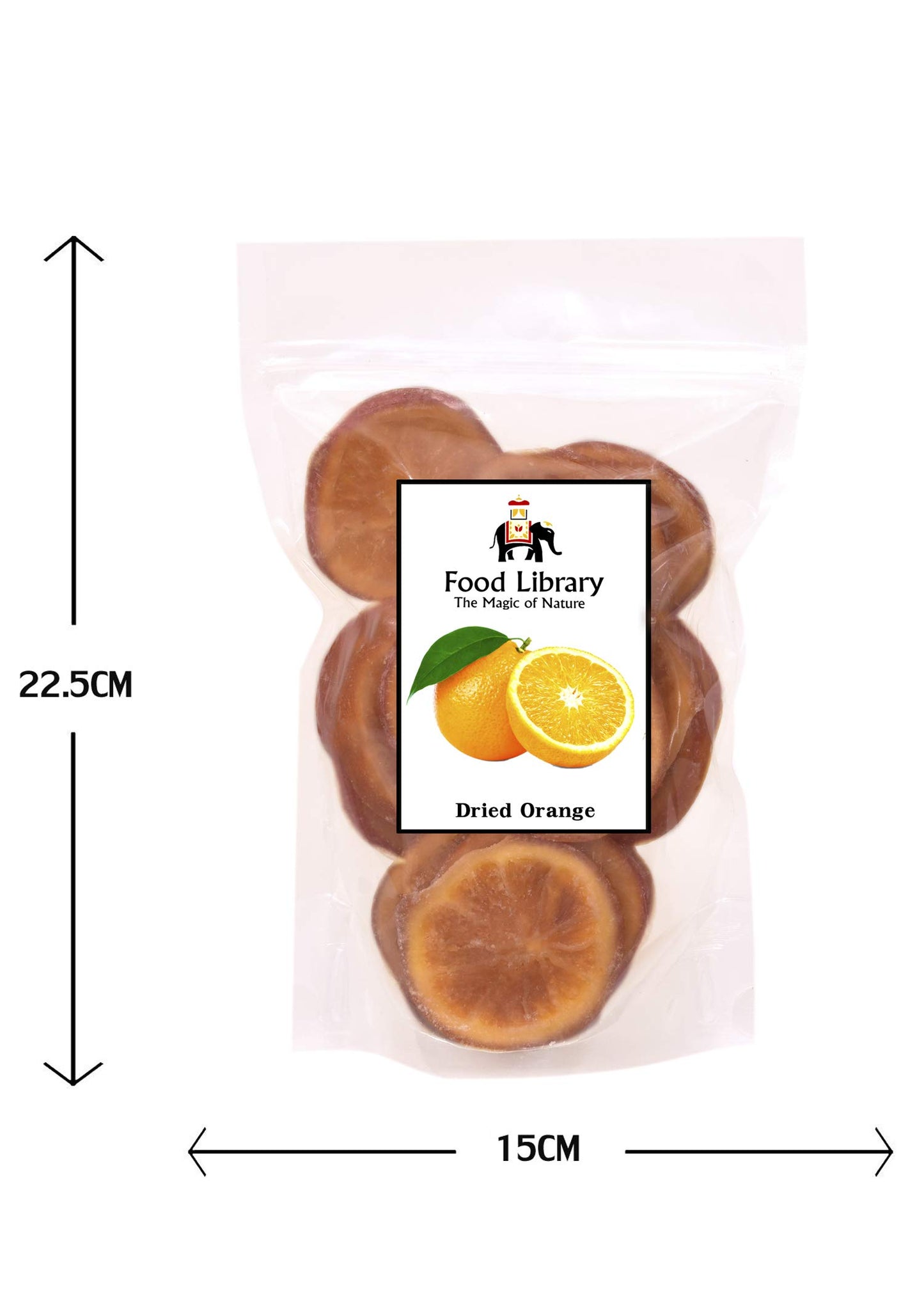 Food Library Dried Orange Slices (400g)