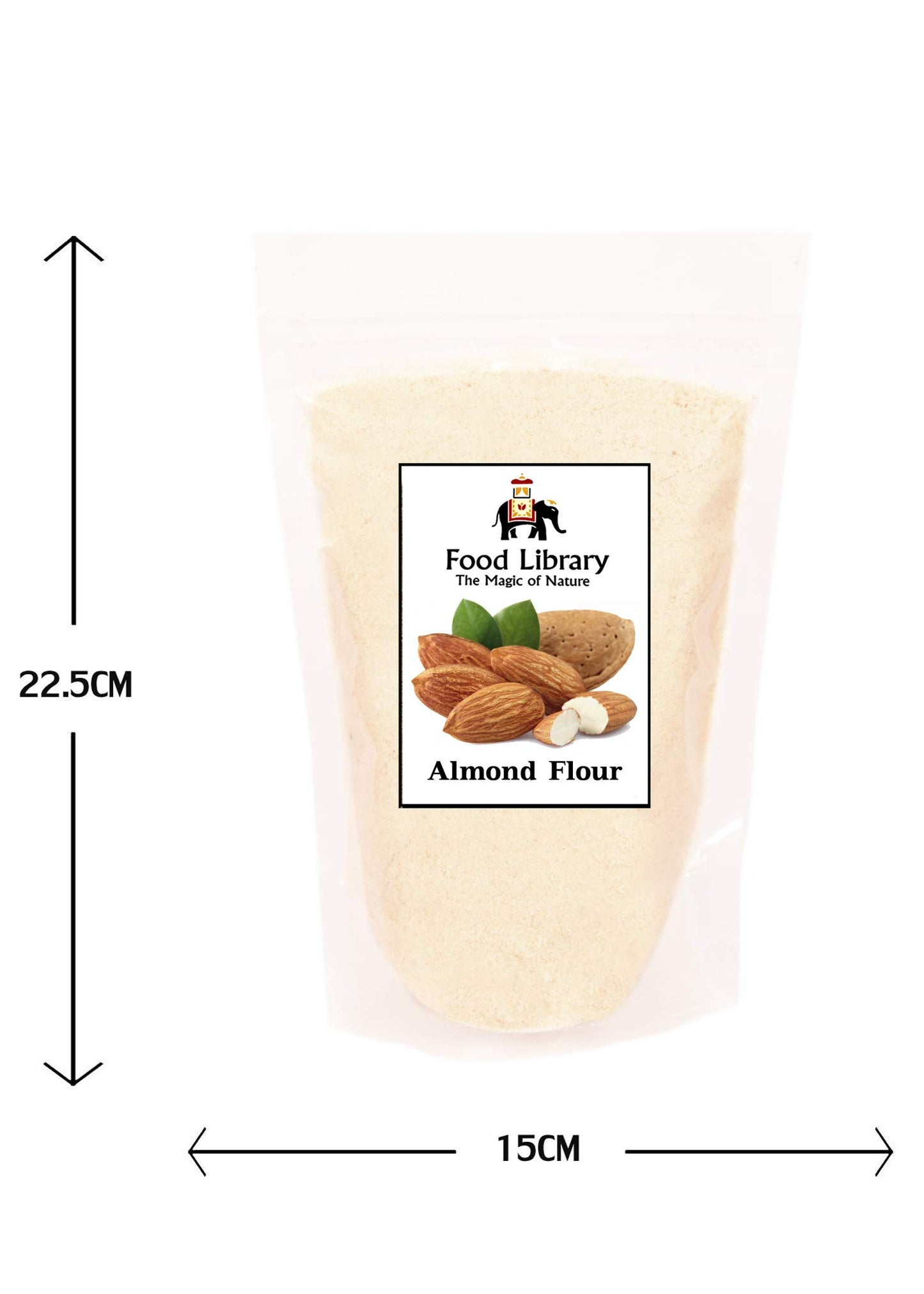 Food Library The Magic of Nature Almond Flour, 200g