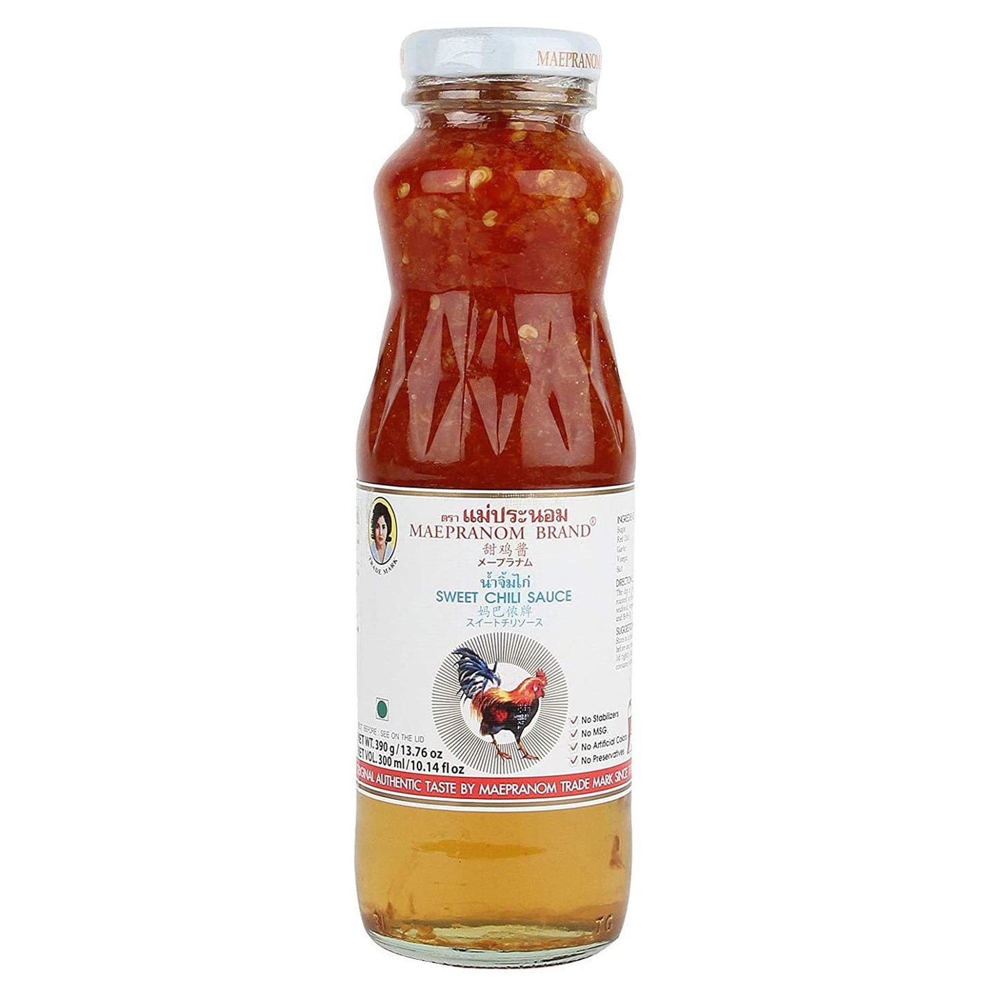 Mae Pranom Brand Sweet Chili Sauce,300 Ml 13.76 Oz 390 G