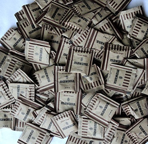 Mawana Brown Sugar Sachets, 200 pcs