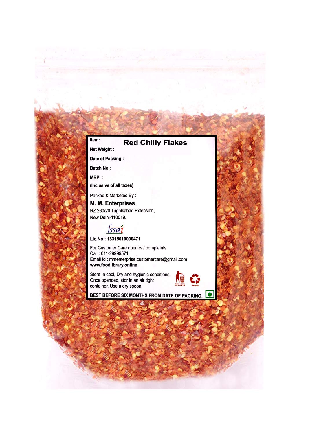 Food Library Crush Chilli Flakes (400)