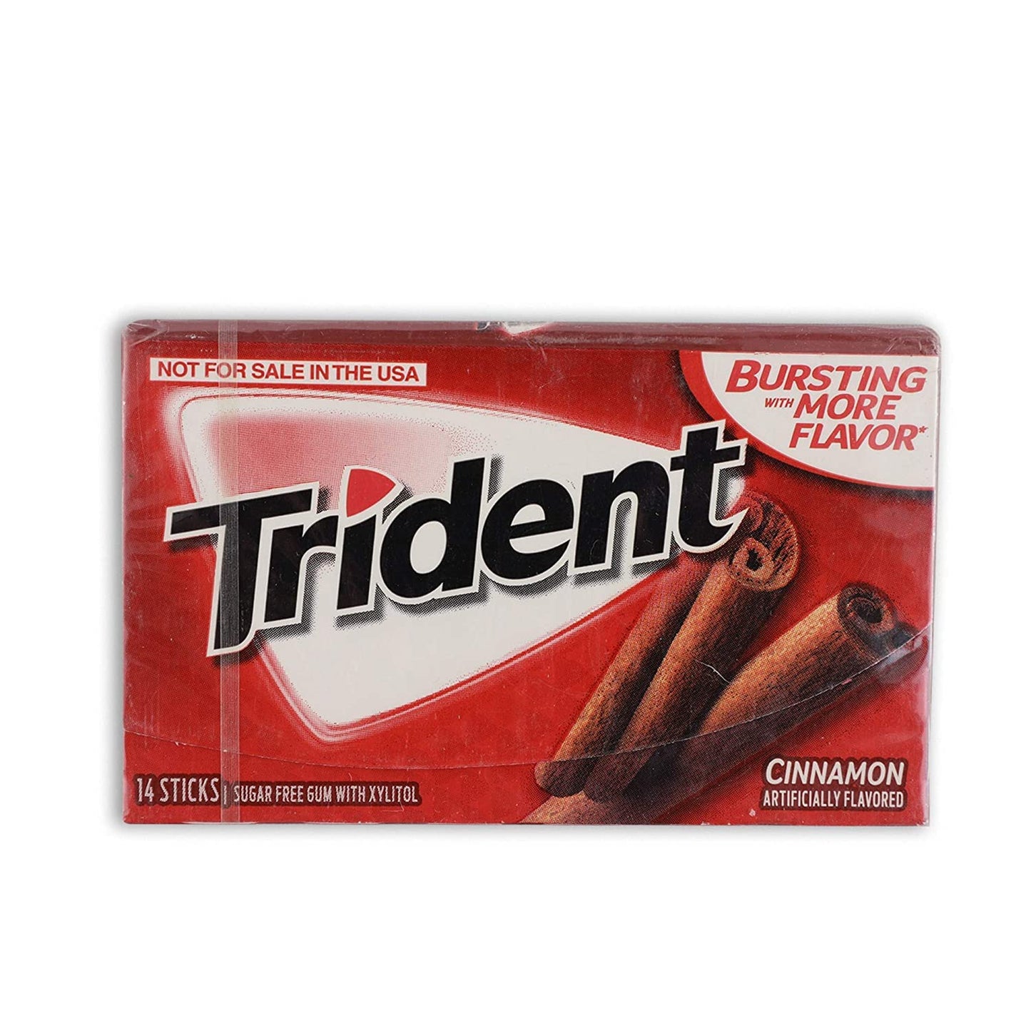 Trident Sugar Free Gum, Cinnamon, 2 x 26.6 GMS