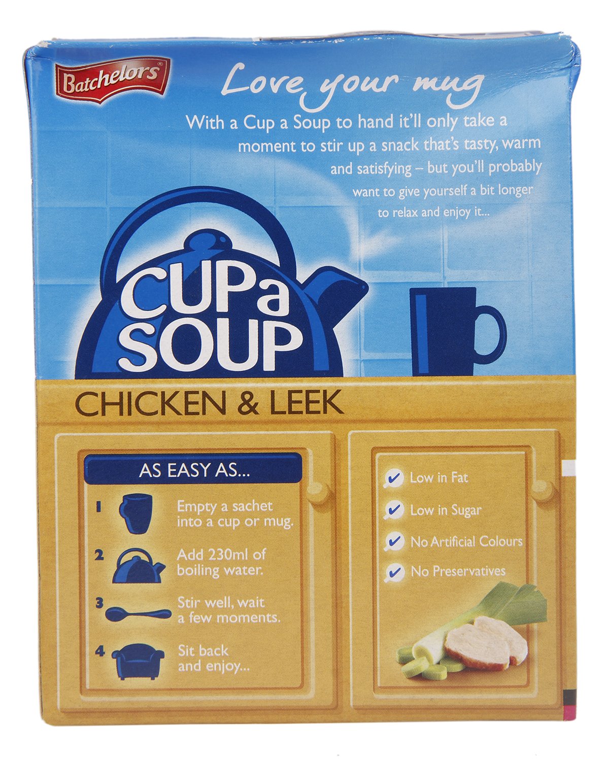 Batchelors Cup a Soup, Chicken and Leek, 86g
