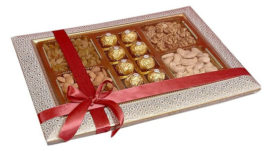 Food Library The Magic of Nature Luxury Diwali Dry Fruits Gift Hamper For All Your Celebrations around The Year