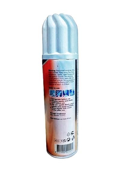 Dorlay Squirty Dessert Topping - Decorative Topping Based on Skimmed Milk and Vegetable Fat- UHT Sterilised 250gm