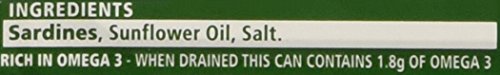 John West Sardines in Sunflower Oil, 120g