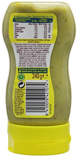 Old El Paso Chunky Guacamole Mild, 240 Gram