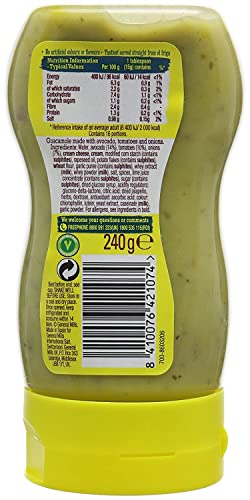 Old El Paso Chunky Guacamole Mild, 240 Gram