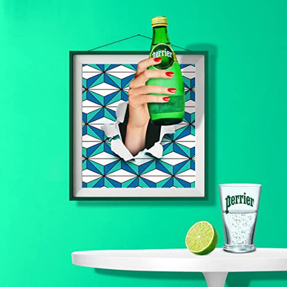 Perrier Carbonated Mineral Water • Water Captured at the Source in France, 11.16 fl oz ℮ 330 ml, 4 Pack