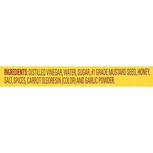 French’s Honey Mustard (340g) | Sweet & Tangy | Made With Real Honey | No Artificial Flavours | Perfectly Used in Vinaigrettes & Marinades