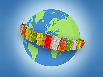 HARIBO Goldbears Share Size Assorted Jellies, 160 Gm, 3 Pack, Golden & White