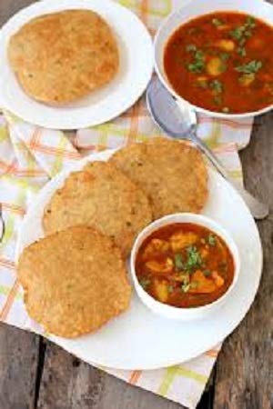 FOOD LIBRARY THE MAGIC OF NATURE Rajasthani Bedmi Poori Atta (Flour), 400 Grams