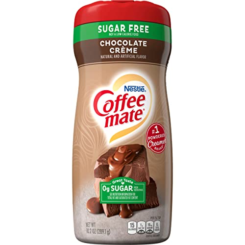Nestle Sugar Free Chocolate Crème Coffee Mate Bottle, 289 g