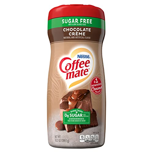 Nestle Sugar Free Chocolate Crème Coffee Mate Bottle, 289 g