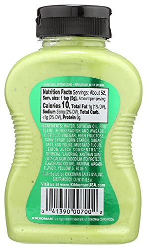 Kikkoman Wasabi Sauce, 9.24 oz / 262 g