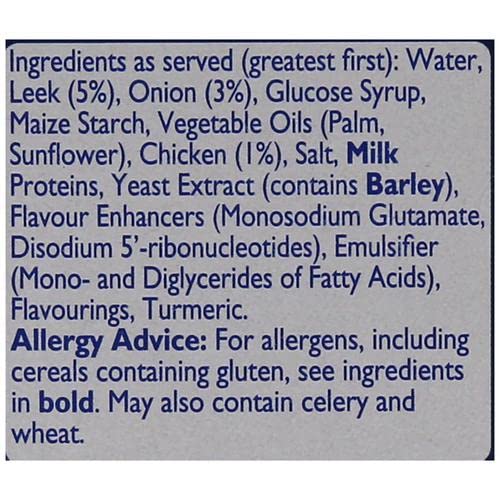 Batchelor's Cup A Soup 4 Sachets - Chicken & Leek - 2 Pack, 2 x 86 g