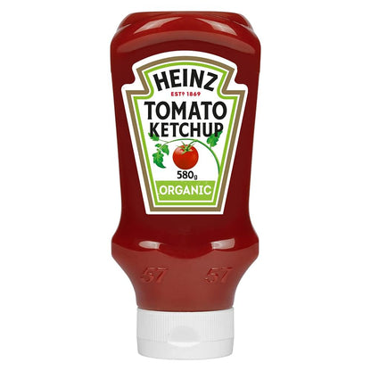 Organic Tomato Ketchup Pet Bottle, 580 grams (Imported) (Pack of 1)