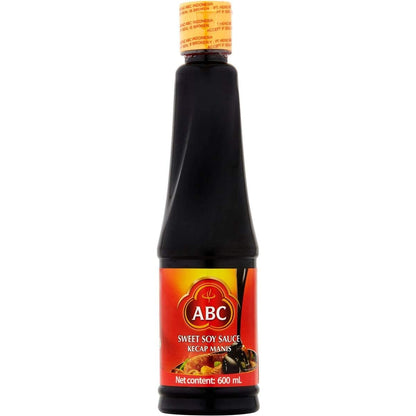 ABC Sweet Soy Sauce, Kecap Manis, 2 x 600 ml