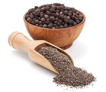 Food Library The Magic of Nature Kerala Whole Black Peppercorn (Sabut Kali Mirch), 200 Grams