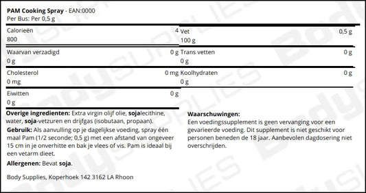 Pam GM Concepts Pam Spray Olive Oil,141G