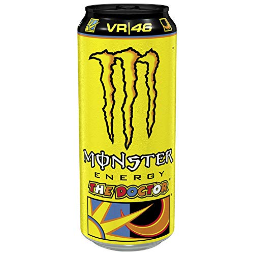 FOOD LIBRARY THE MAGIC OF NATURE Monster Rossi Non Carbonated Tea + Lemonade + Energy Can (Imported), 500Ml - Pack Of 2 + Food Library Roasted Salted Peanuts, 200G