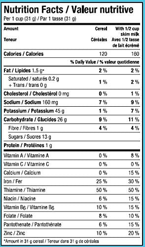 Post Oreo O's Cocoa Flavoured Chocolate Cereal, 10.97 oz / 311 g