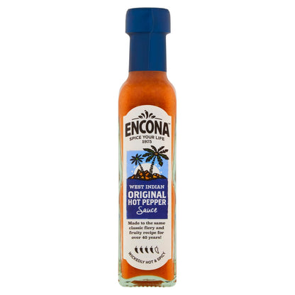 Encona Original Hot Pepper Sauce, 142 ml