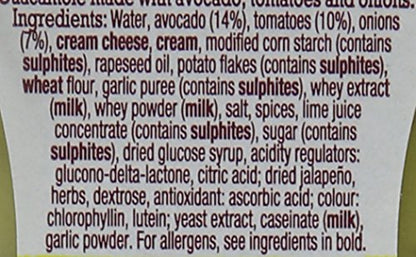 Old El Paso Chunky Guacamole Mild, 240 Gram