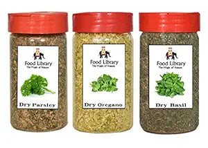 Combo of Oregano, Parsley & Basil Herbs Sprinkler, 120g
