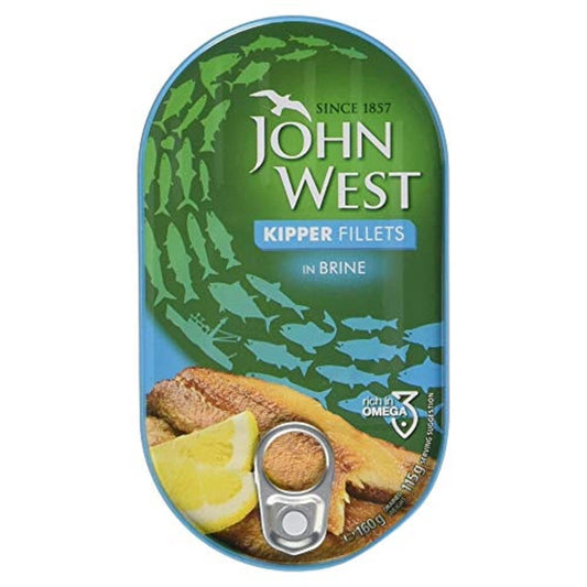 John West Kipper Fillets in Brine, 160g
