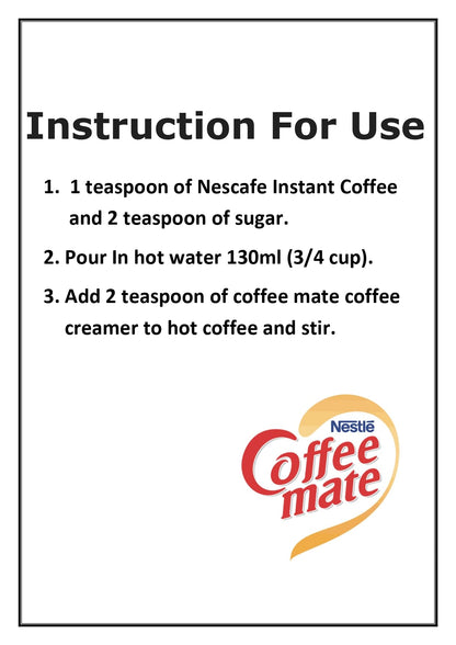 Nestlé Original Coffee Mate Richer & Creamer 400 Grams