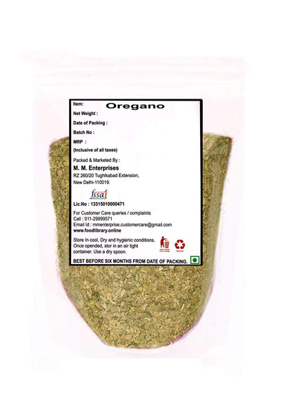 Food Library Oregano Herb (200gm)