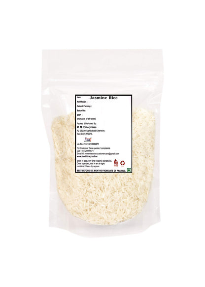 Food Library The Magic Of Nature Fragrant Jasmine Rice - Aromatic Elegance for Exquisite Meals 400gm