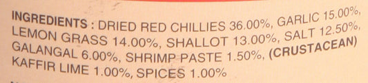 Namjai Masala - Red Curry Paste, 400g Pack