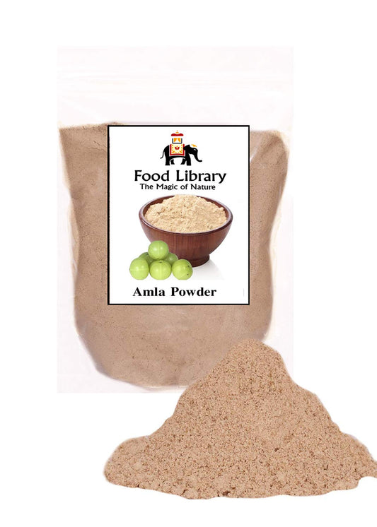 Food Library The Magic Of Nature Authentic Exotic Aromatic Flavourful Indian Spices. (200 gm, Amla (Gooseberry) Powder)