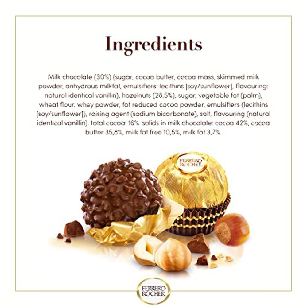 Ferrero Rocher Premium Milk Chocolate (300g) - 24 Pieces