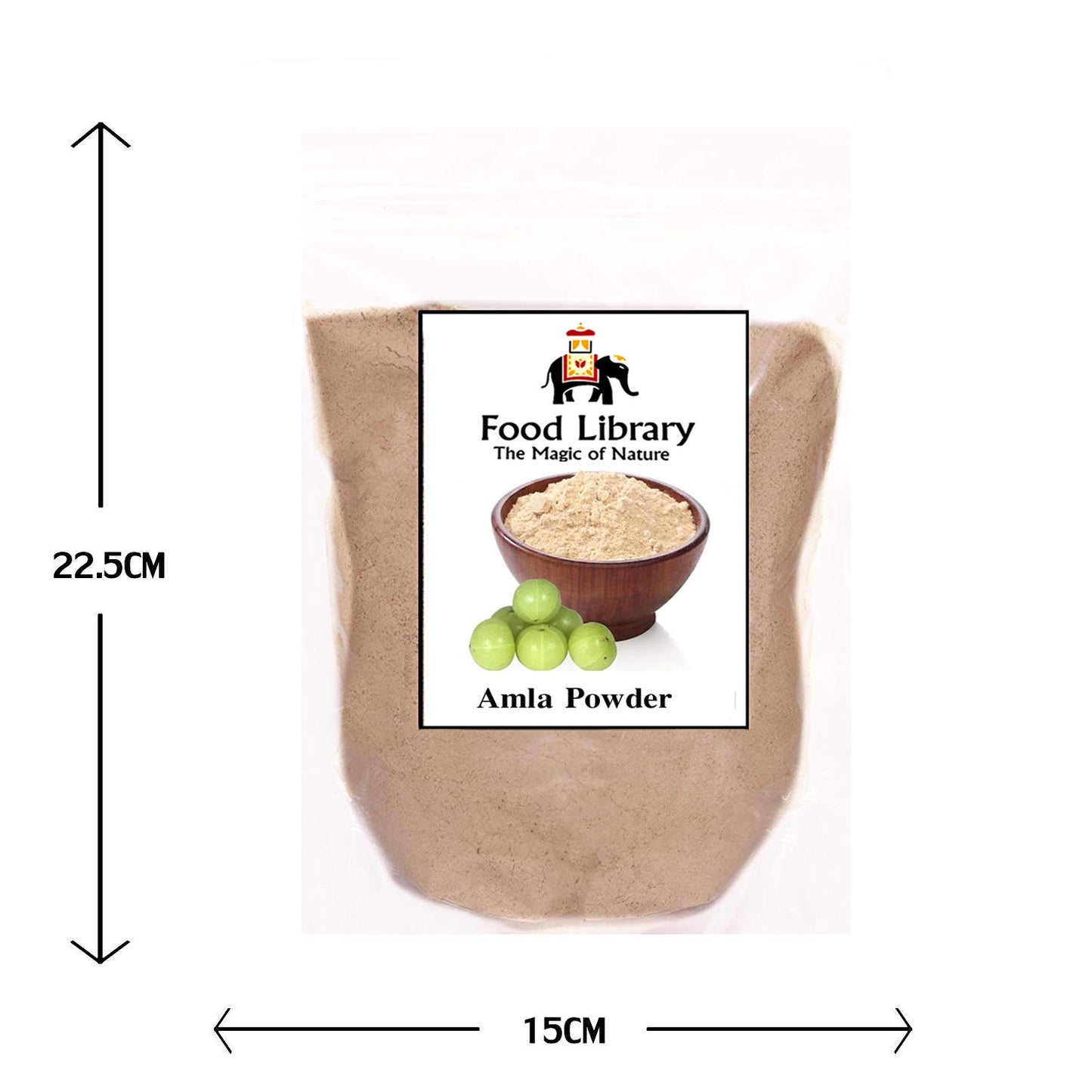 Food Library The Magic Of Nature Authentic Exotic Aromatic Flavourful Indian Spices. (200 gm, Amla (Gooseberry) Powder)