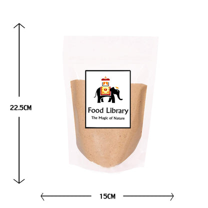 FOOD LIBRARY THE MAGIC OF NATURE Rajasthani Bedmi Poori Atta (Flour), 400 Grams