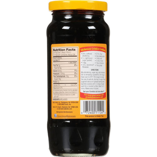 Grandmas Molasses Gold, 12 Fl Oz / 355 Ml, Liquid